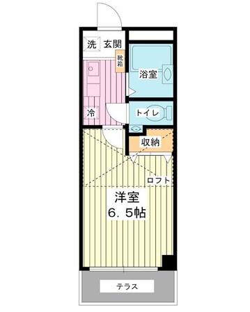 ベルメゾンの物件間取画像